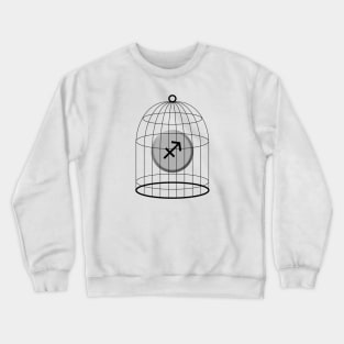 Sagittarius Stellazzio In a Cage Crewneck Sweatshirt